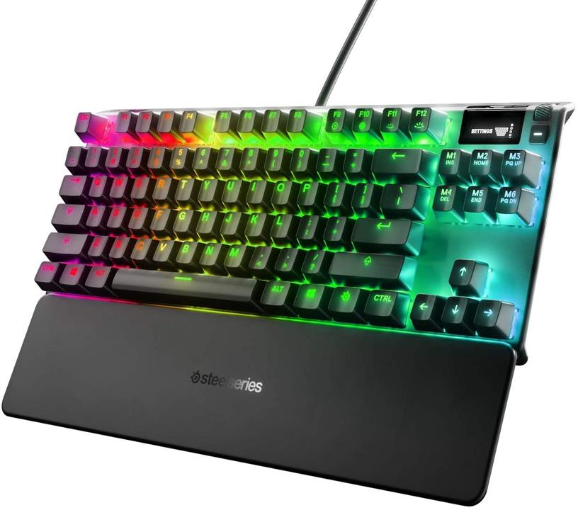 کیبورد SteelSeries Apex Pro TKL Mechanical Gaming Keyboard SteelSeries Apex Pro TKL OmniPoint Switch Mechanical Gaming Keyboard